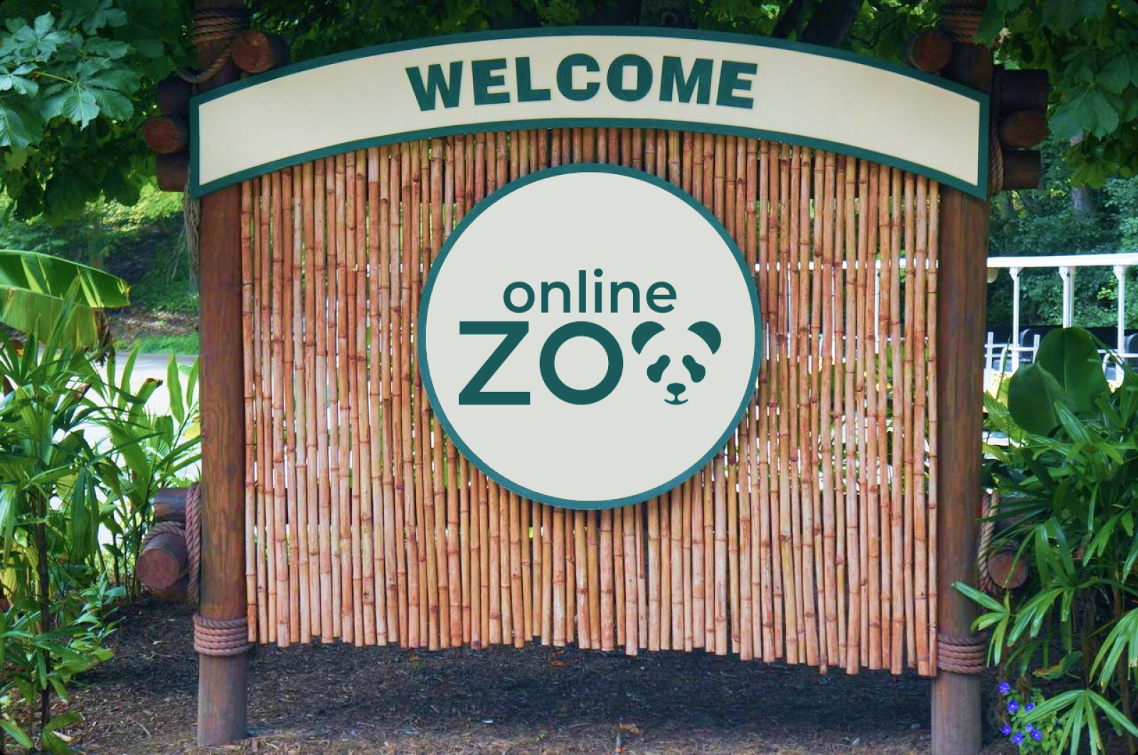 Welcome sign